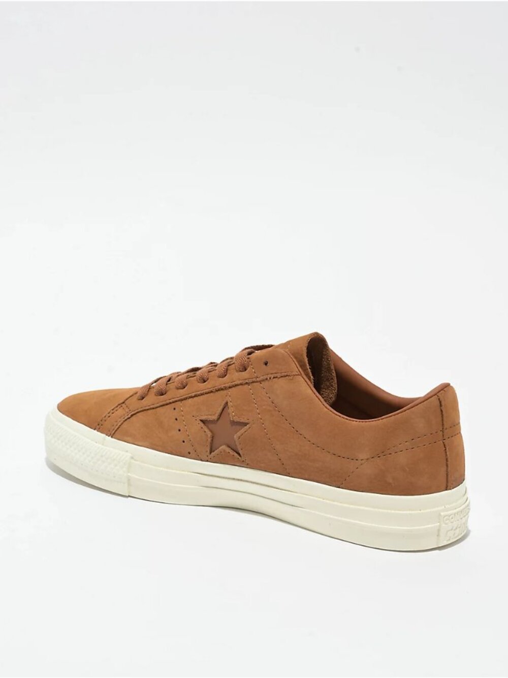 Converse One Star Pro Nubuck Warm Tan & Egret Skate Shoes